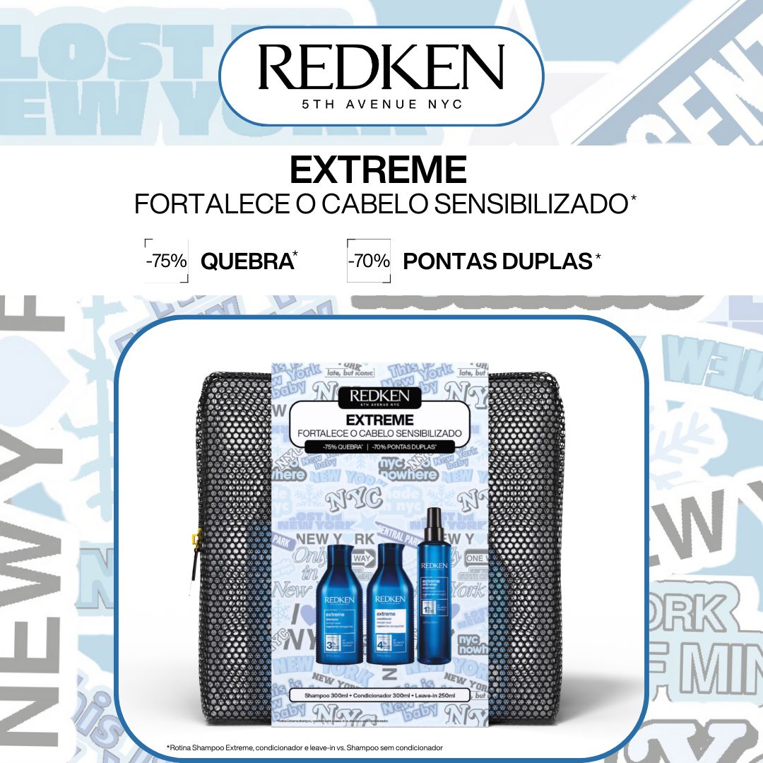KIT COFRE XMAS EXTREME 25 OFERTA 2 PRODUTOS VIAGEM 75ML+75ML