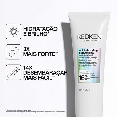 MÁSCARA LÍQUIDA 5MIN ACIDIC BONDING CONCENTRATE 250ML