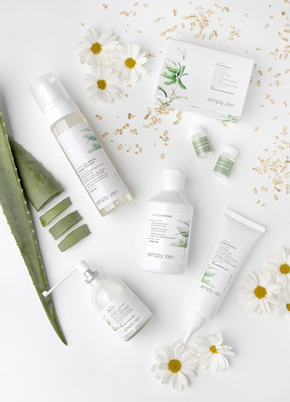 SIMPLY ZEN CALMING ULTRA DELICATE MOUSSE SHAMPOO 200ML