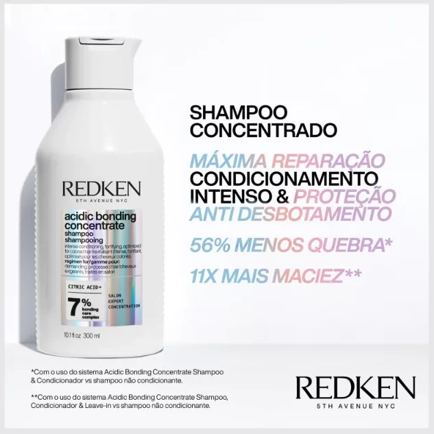 REDKEN ACIDIC BONDING CONCENTRATE SHAMPOO 300ML