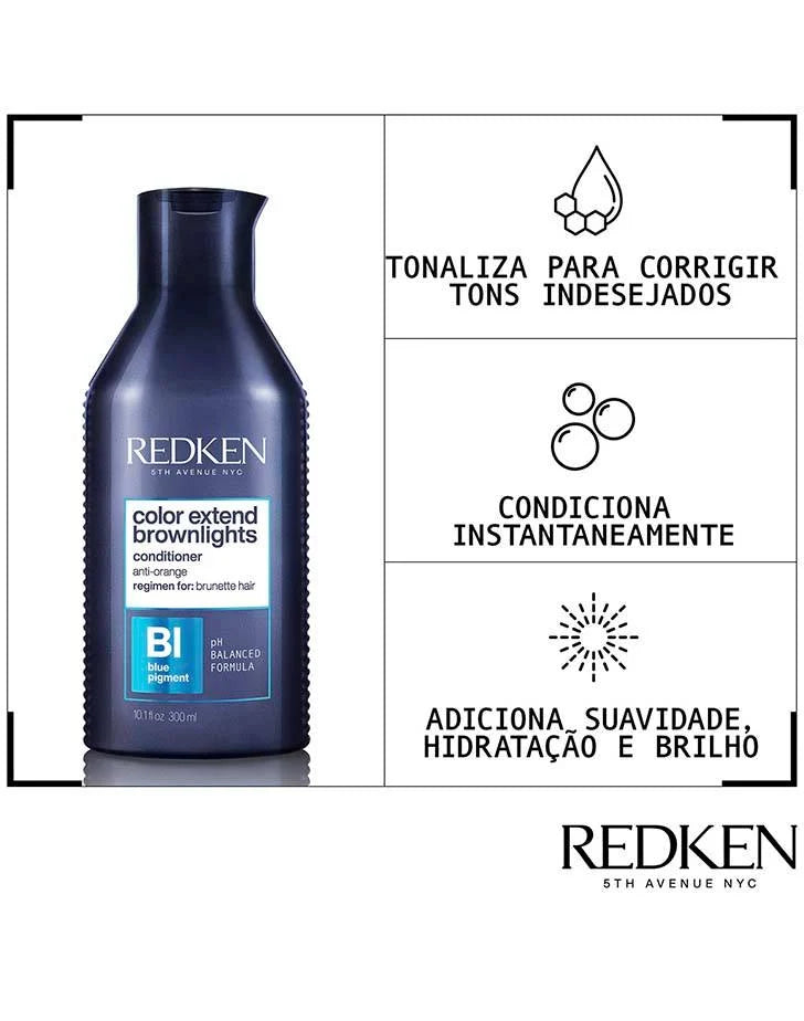 REDKEN COLOR EXTEND BROWNLIGHTS CONDICIONADOR 300ML