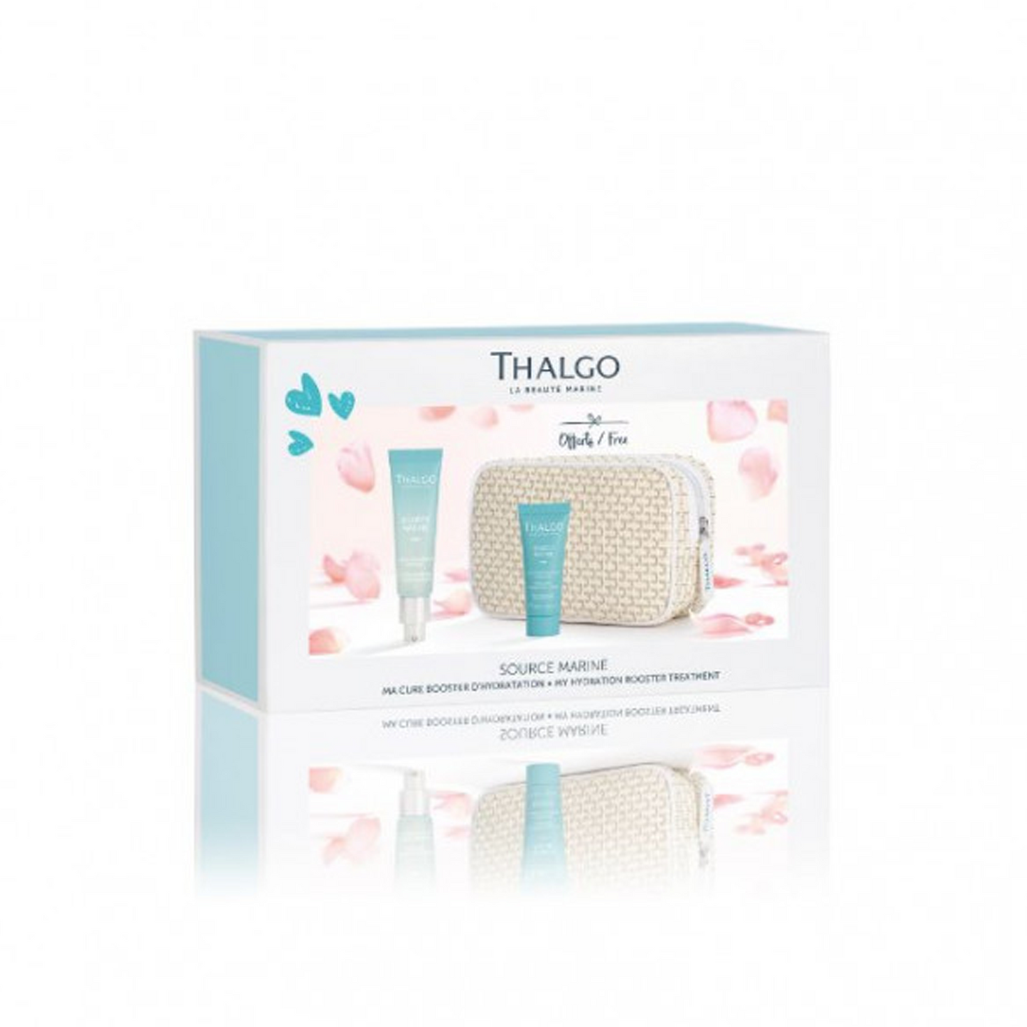 ECO TROUSSE SOURCE MARINE HIDRATAÇÃO SERUM DÉSALTÉRANT INTENSIF 30ML + OFERTA GEL CREME FRAICHEUR HYDRATANT 15ML