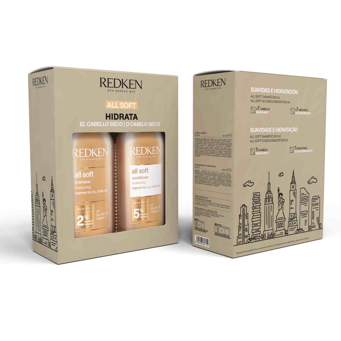 Kit XL Coffret All Soft500 ml; 500 ml