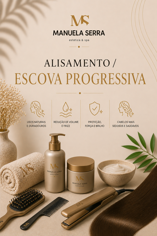 Alisamento/Escova Progressiva