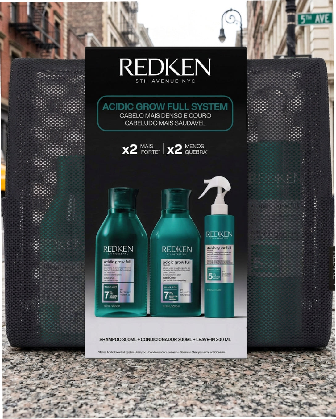 KIT COFRE REDKEN ACIDIC GROW FULL SYSTEM XMAS 2026