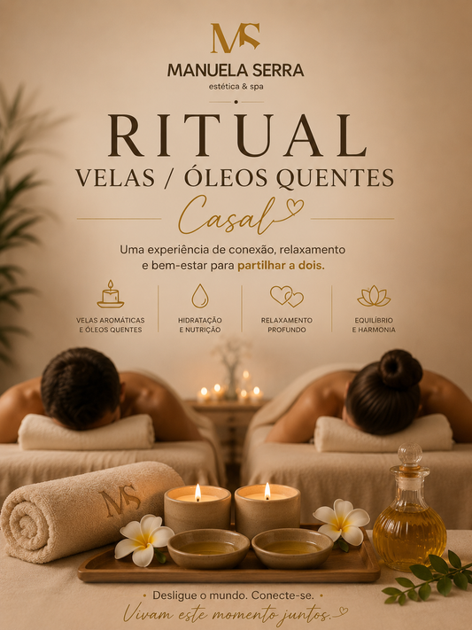 Ritual Velas/Óleos Quentes – Casal