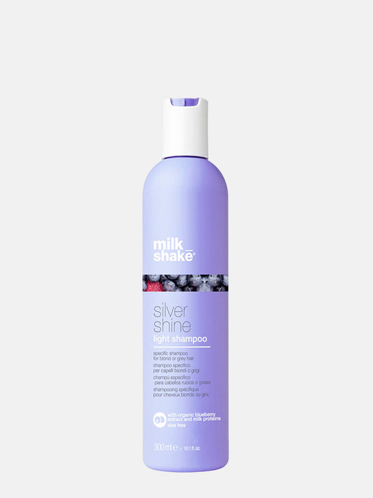 MILK SHAKE SILVER SHINE LIGHT SHAMPOO CABELOS LOUROS OU BRANCOS 300ML
