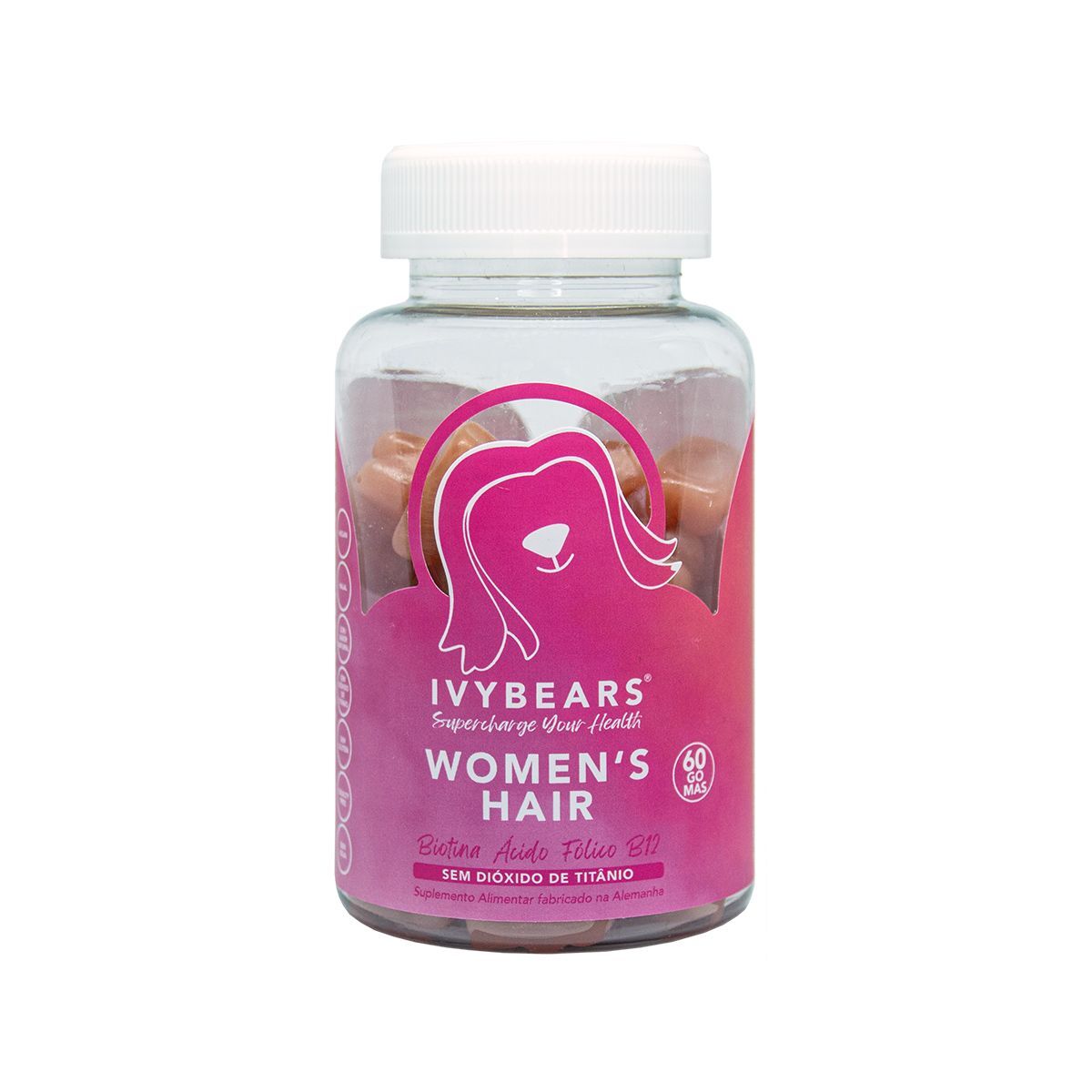 IvyBears Hair Vitamins for Woman 60 Gomas