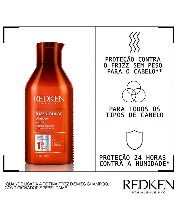 REDKEN FRIZZ DISMISS SHAMPOO 300ML