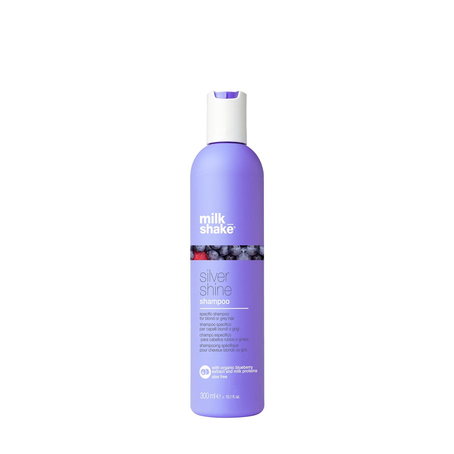 MILK SHAKE SILVER SHINE SHAMPOO CABELOS LOUROS OU GRISALHOS 300ML